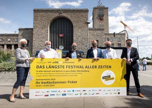 Vorstellung der Aktion „bwAboSommer“ (Foto: bwegt) Vorstellung der Aktion „bwAboSommer“ (Foto: bwegt)