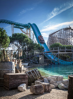 Europa Park Euromaus mit Kind Europa Park Euromaus mit Kind