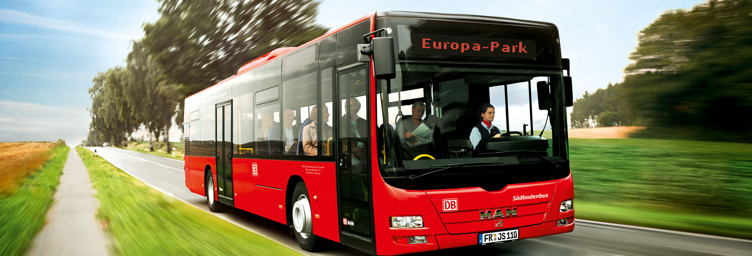 Bus Europa-Park / Foto: Südbadenbus 